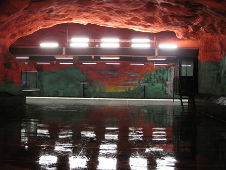 Stockholm Subway zombies